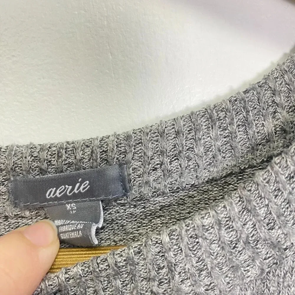 Aerie Oversized Soft and Cozy Long Sleeve Top - Picture 5 of 10